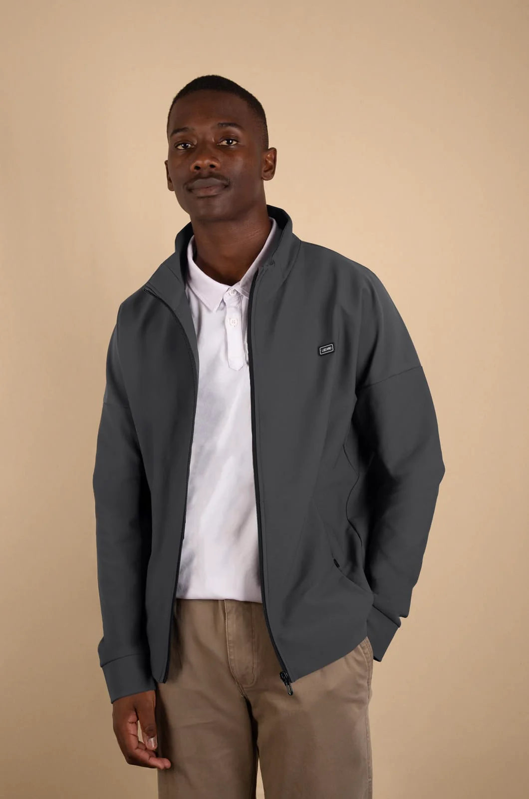 Patri Zip Through in Grey