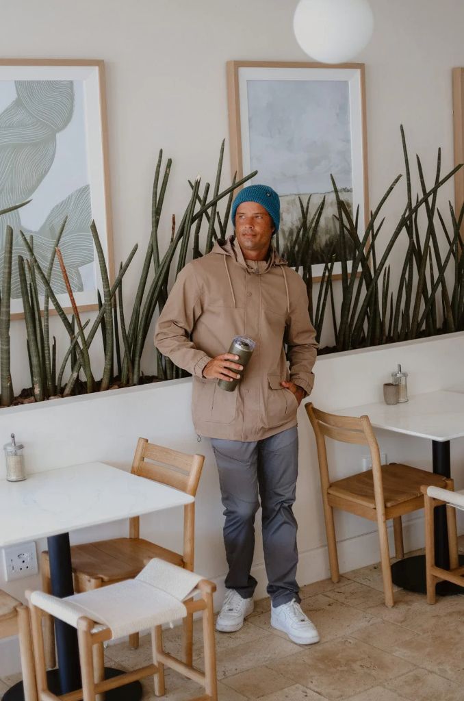 Rich Parka Jacket in Latte