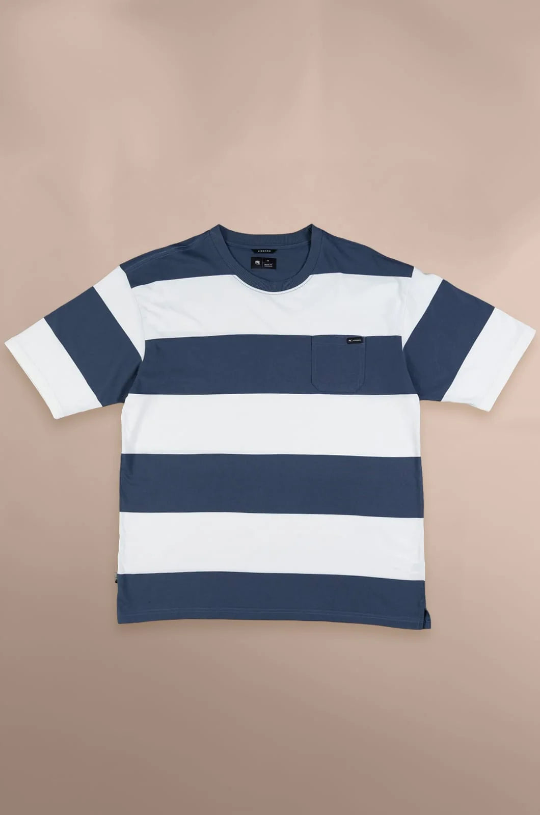 Sami SS Tee in Thick Stripe