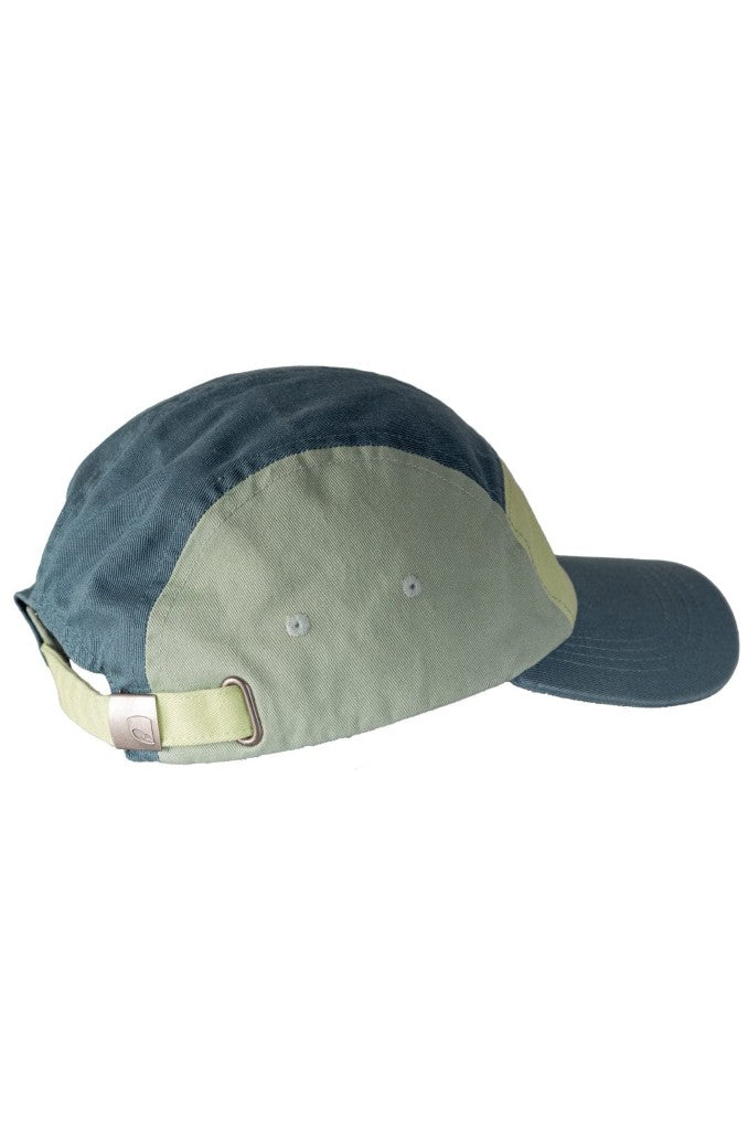 Turin Cap in Green Colour Block