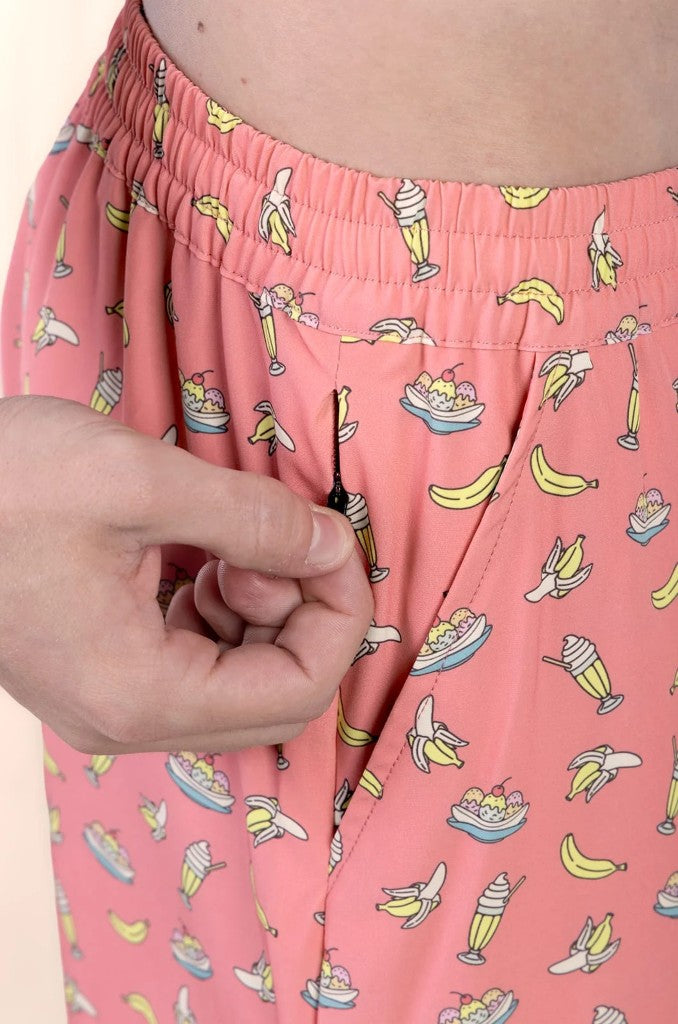 Vince Elasticated Boardie in Banana Split