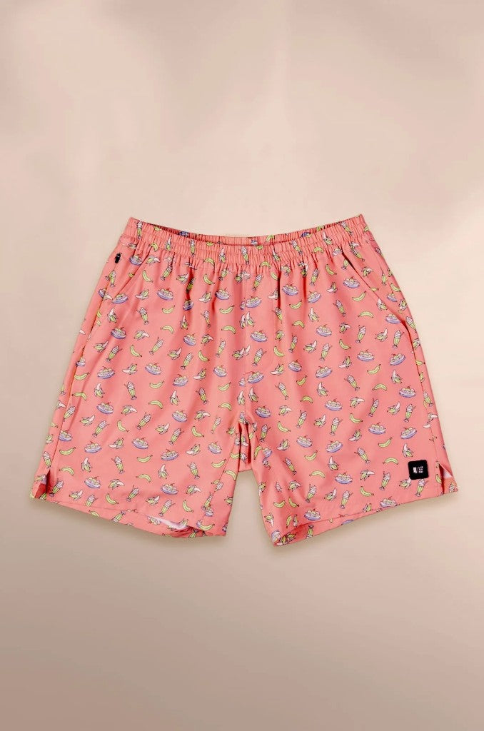Vince Elasticated Boardie in Banana Split