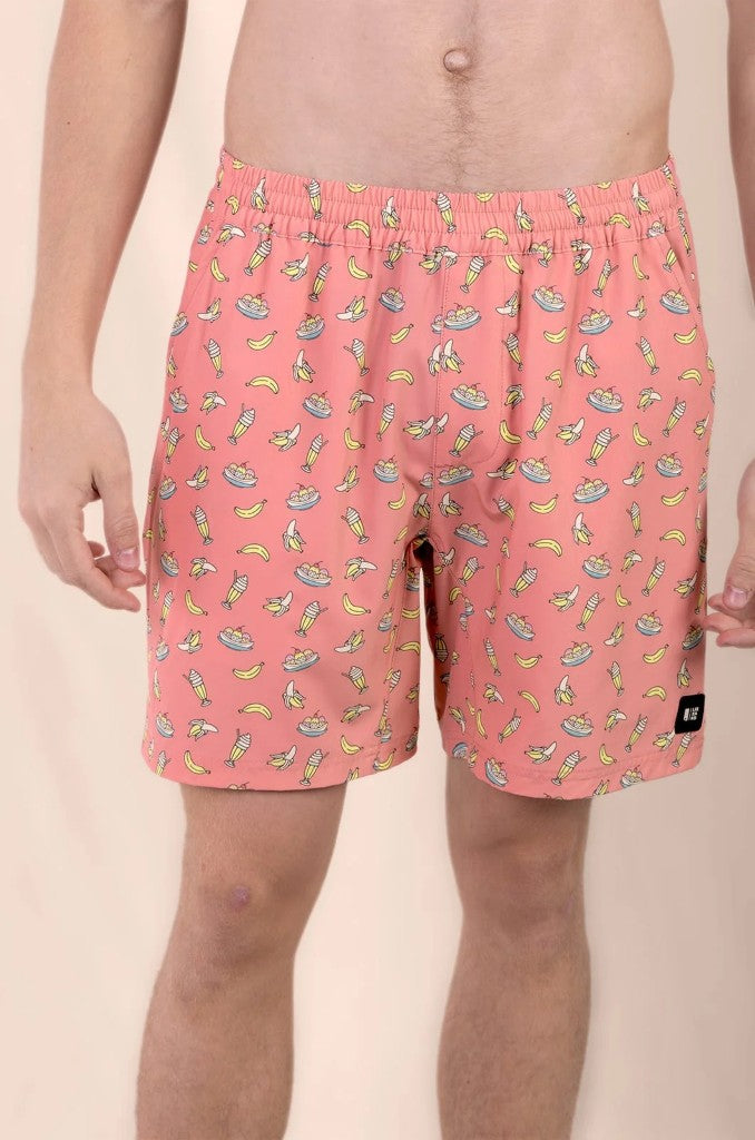Vince Elasticated Boardie in Banana Split