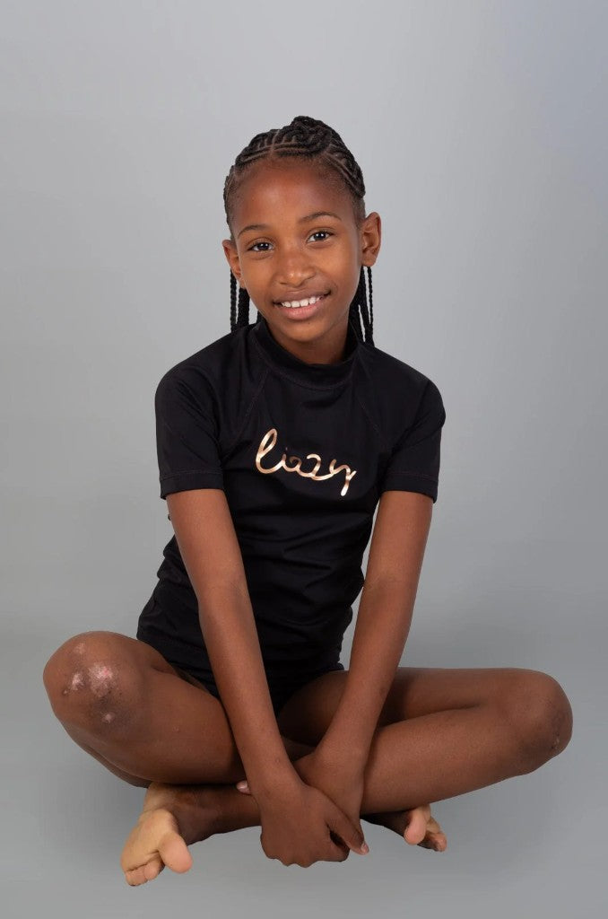 Candiru Girls SS Rashie in Black