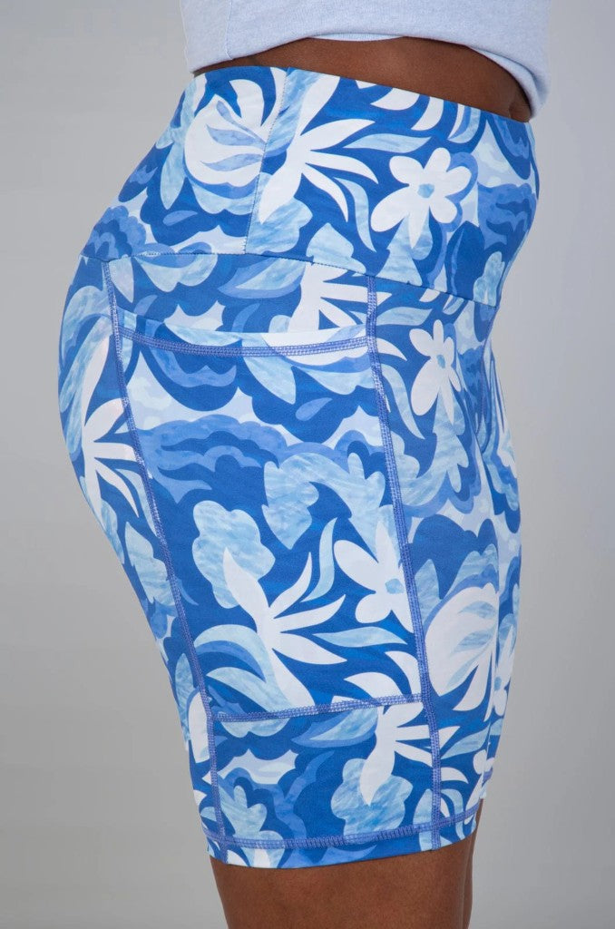 Ecua Short Legging in Shaded Tropics