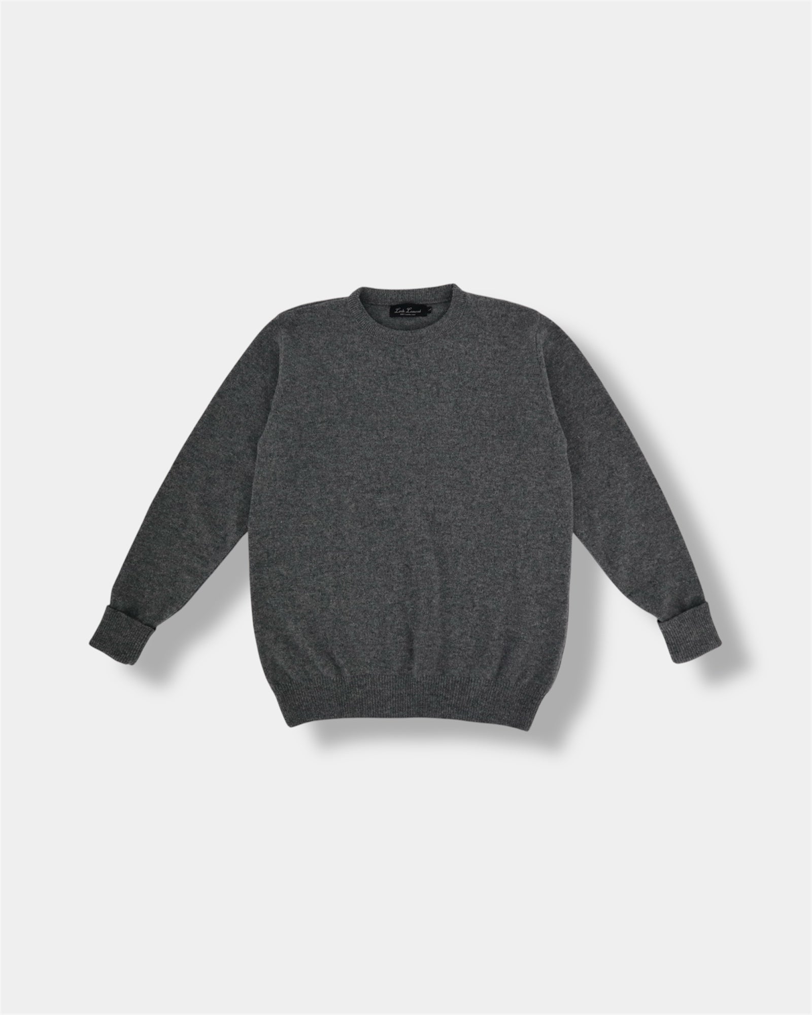 Lambswool Crewneck Sweater in Cloud