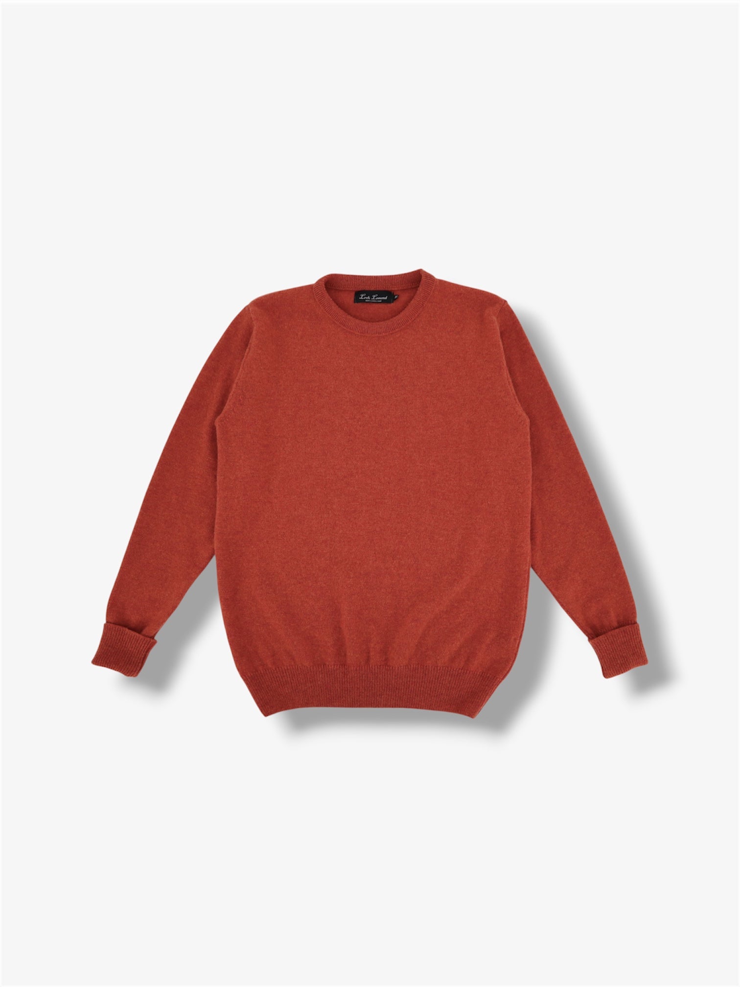 Lambswool Crewneck Sweater in Maple