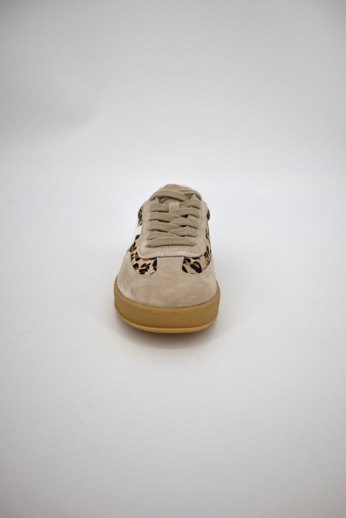 Lumi Sneaker in Leopard / Beige / White