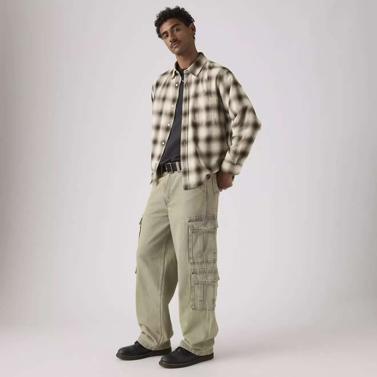 578™ Baggy Cargos in Steel Clouds