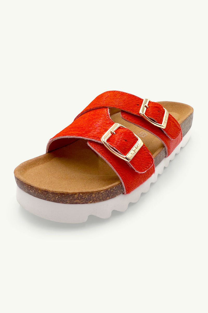 Megan Sandal in Grapefruit