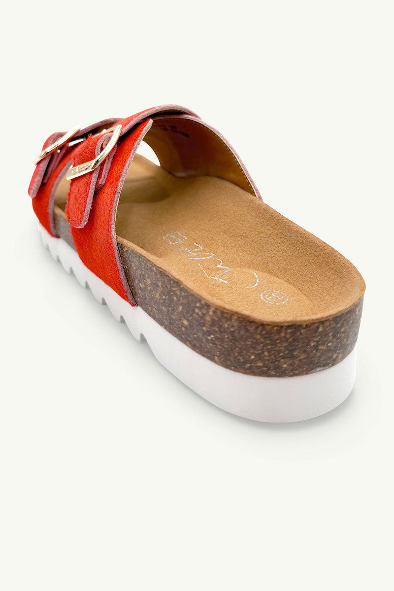 Megan Sandal in Grapefruit