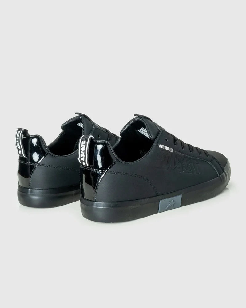 Hollywood Sneakers in Black Mono / Charcoal