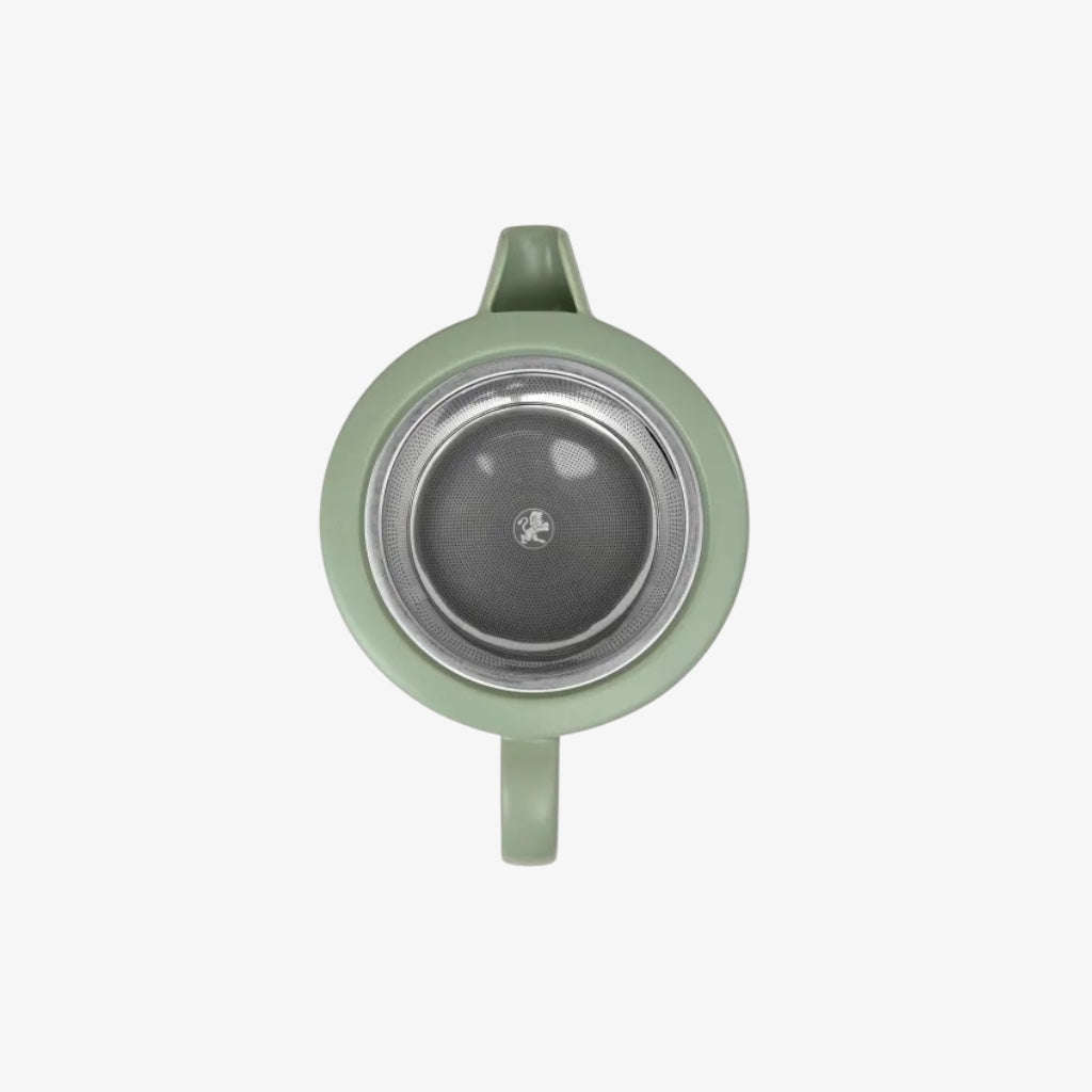 Cafe Life Teapot with Infuser in Seafoam