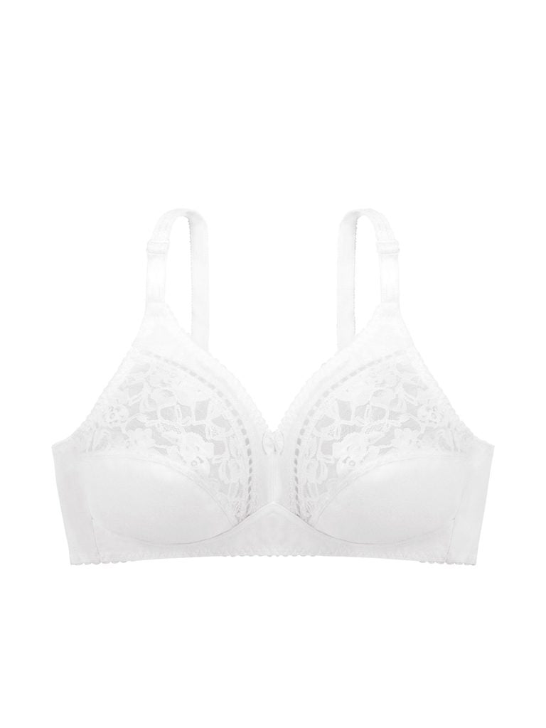 Madeline Non Padded Bralette in White