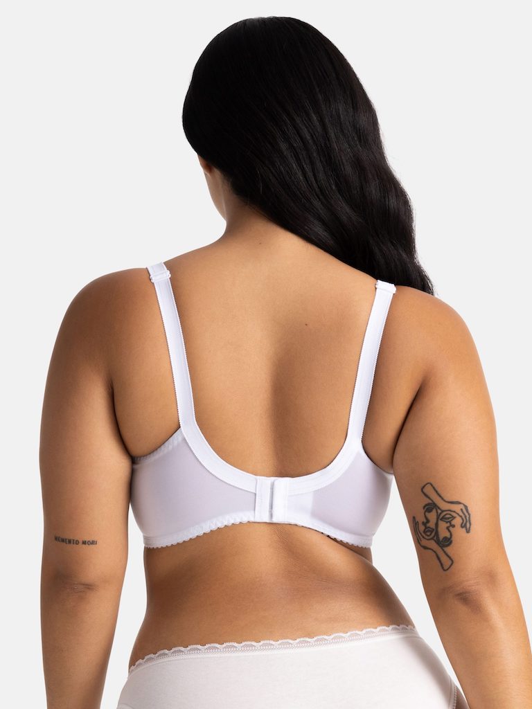 Madeline Non Padded Bralette in White