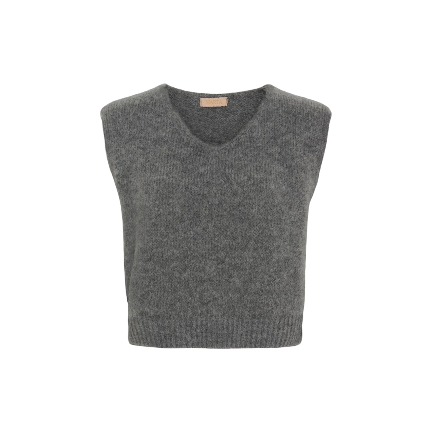 Marlene Vest in Grey