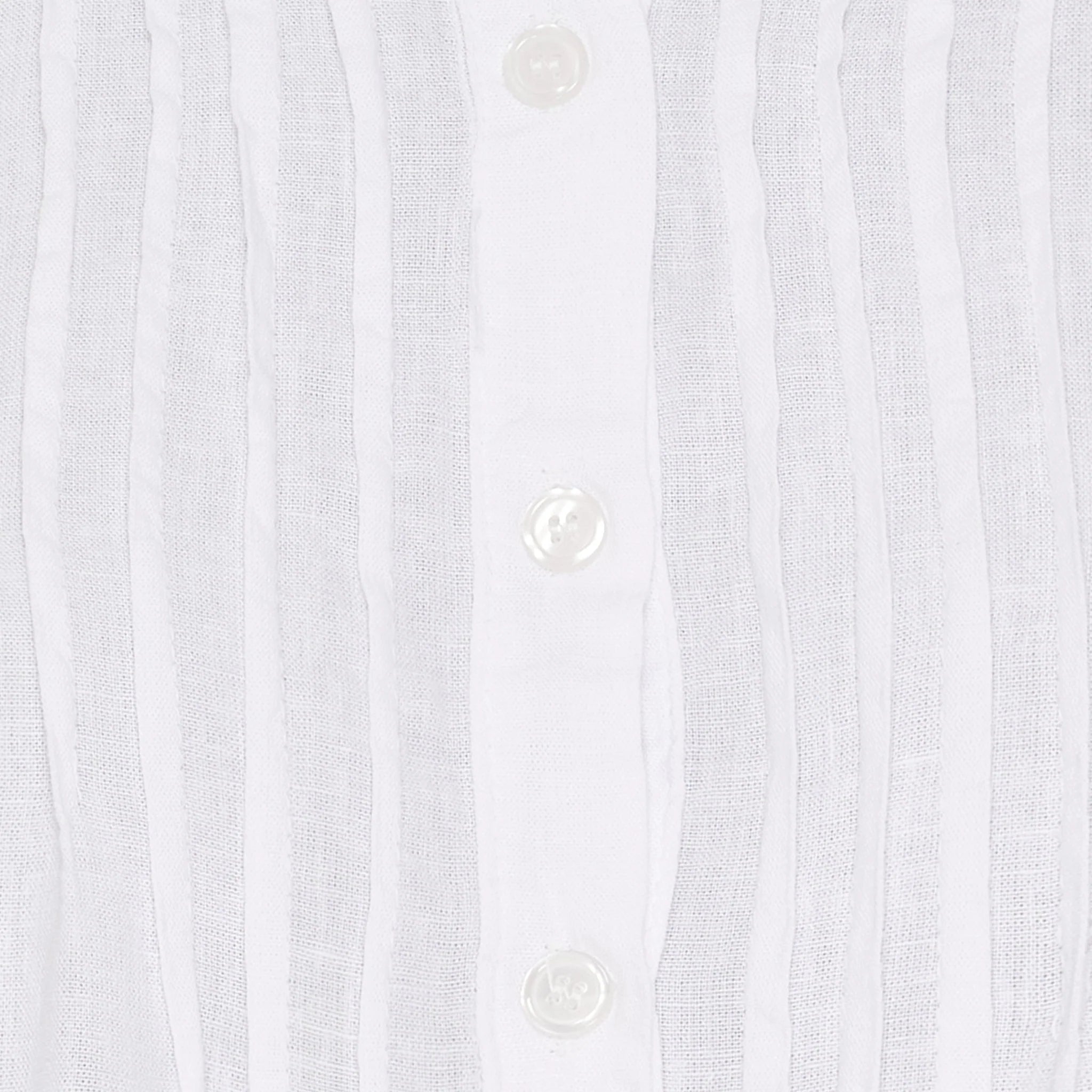 Annie Linen Top in White