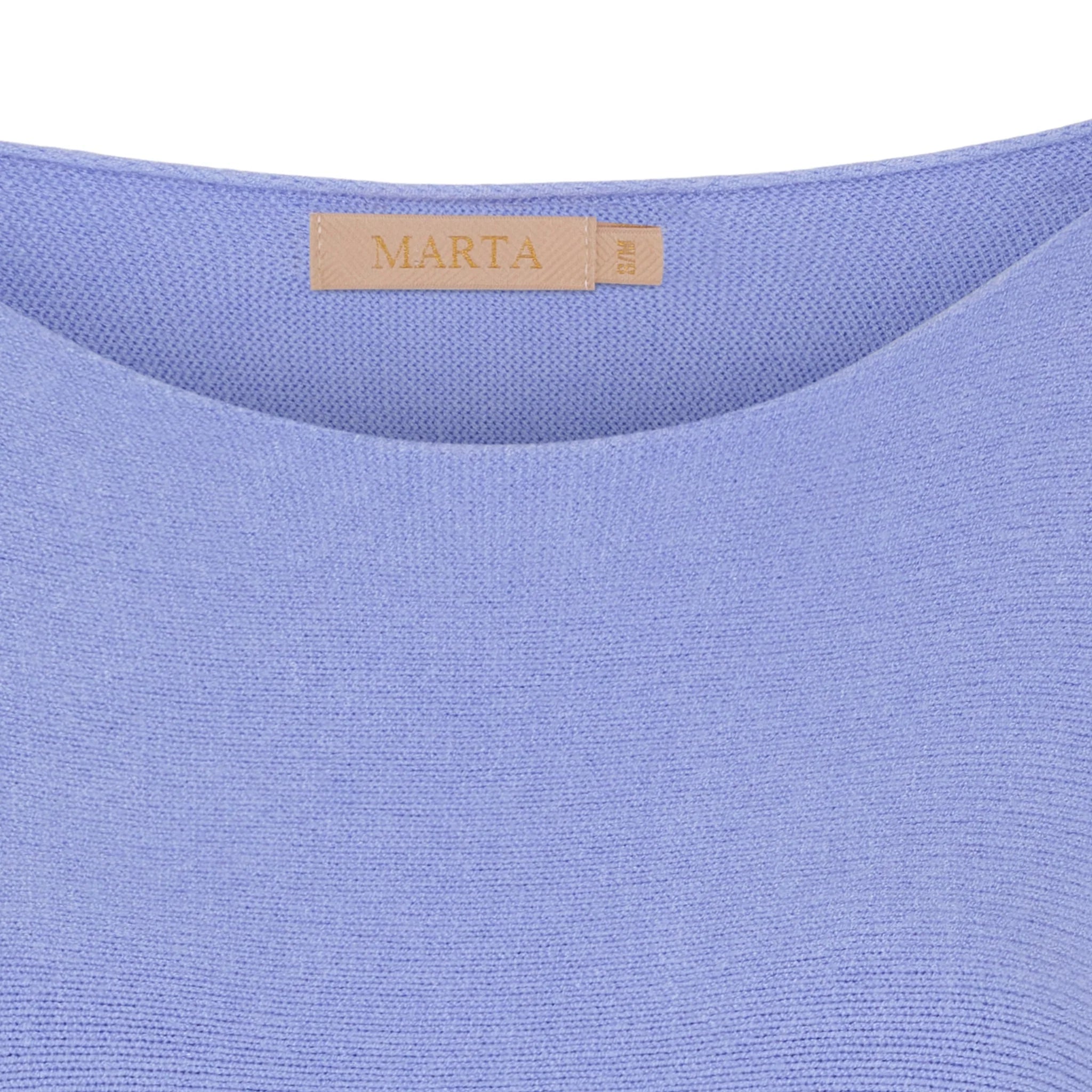 Dagmar Knit Sweater in Azzurro