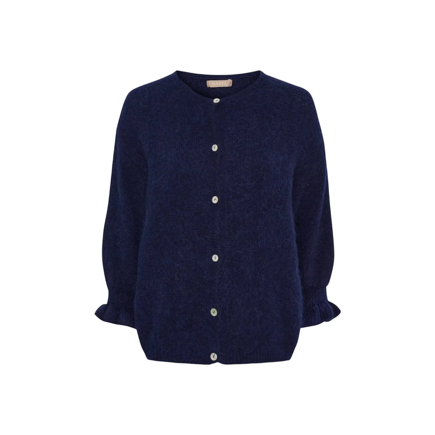 Juliana Knit Cardigan in Navy