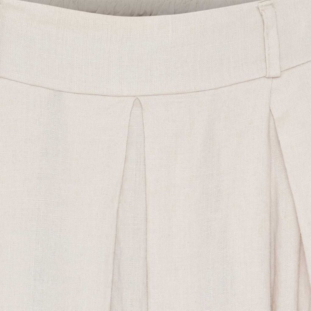 Leona Linen Skirt in Sabbia