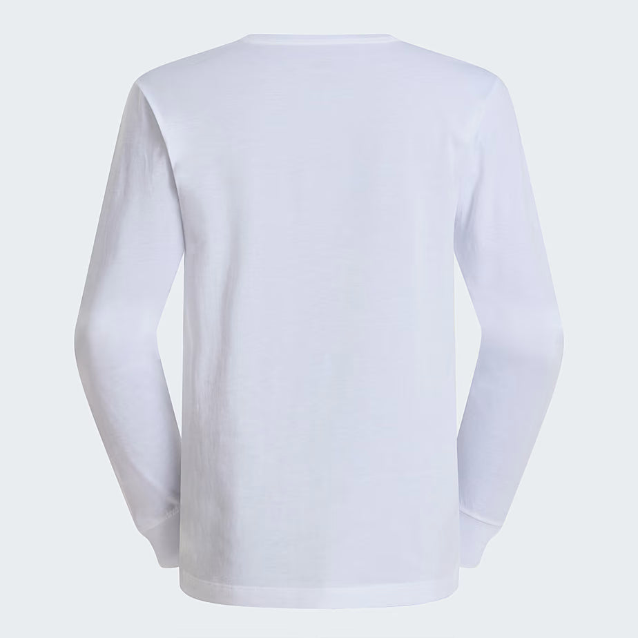 Evolution Simple Dome LS Tee in TNF White