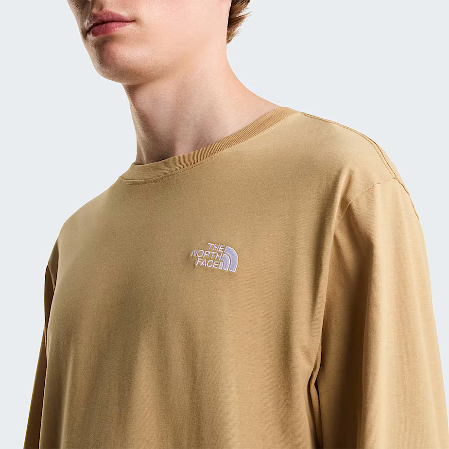 Evolution Simple Dome LS Tee in Khaki Stone