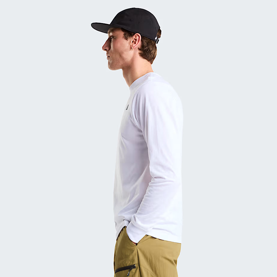 Evolution Simple Dome LS Tee in TNF White