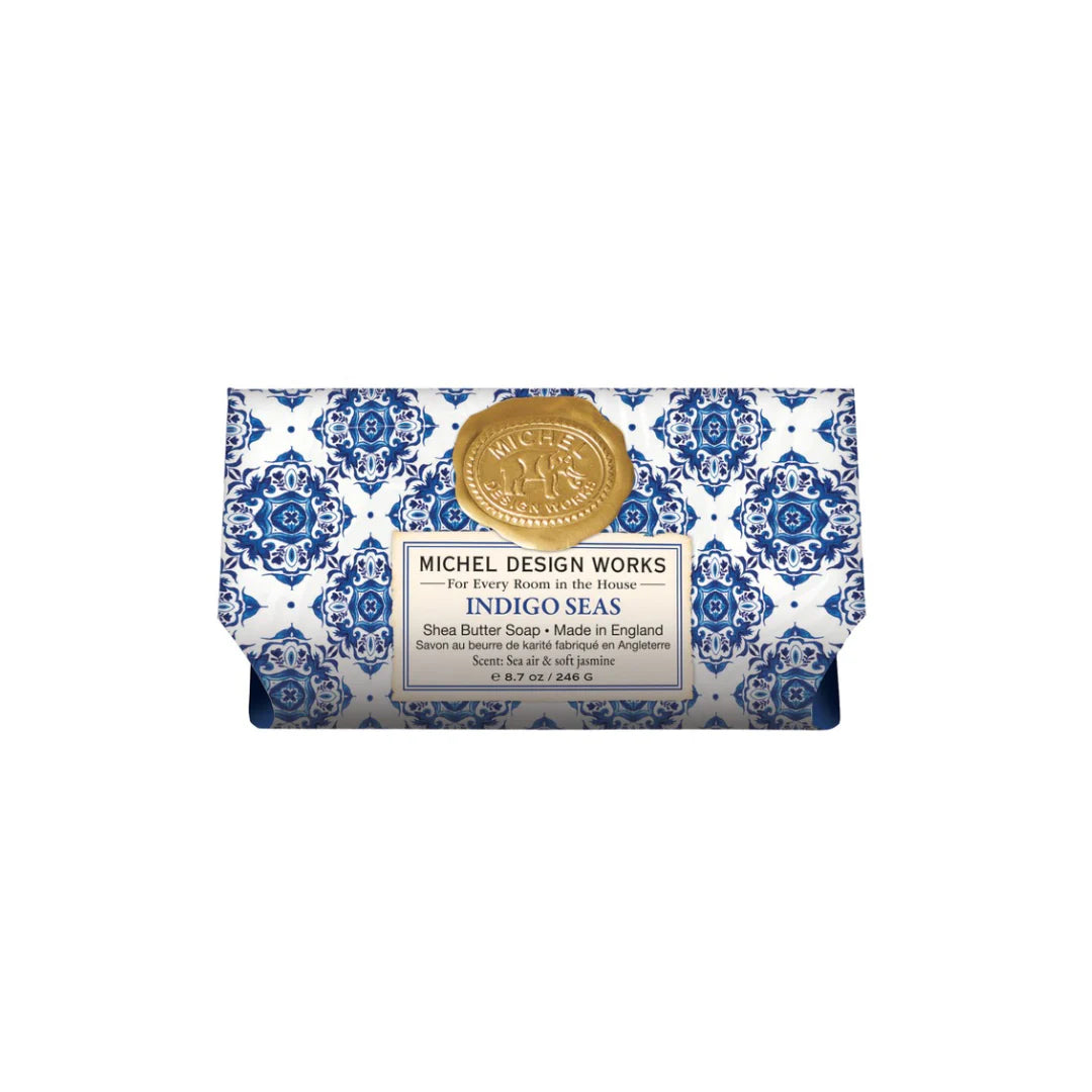 Indigo Seas Large Bath Soap Bar