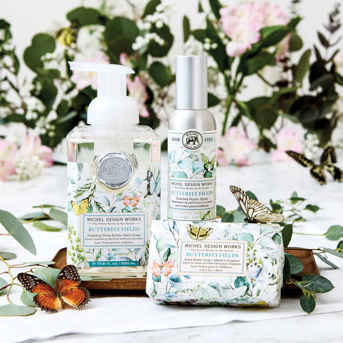 Foaming Soap in Butterfly Fields