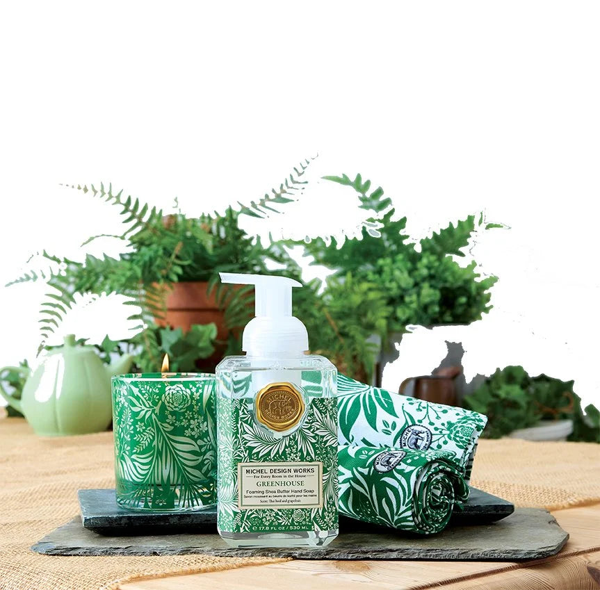 Foaming Soap in Greenhouse