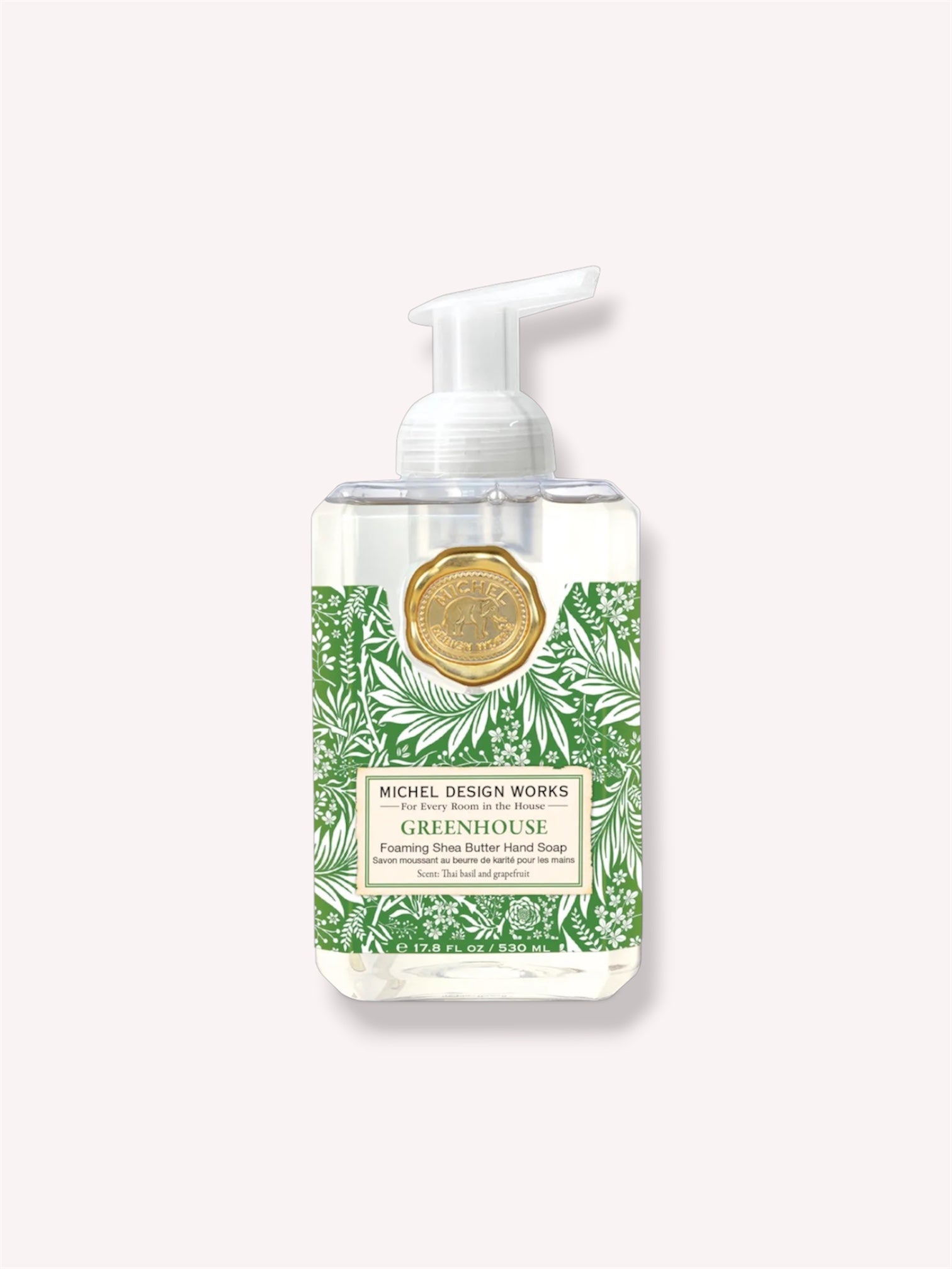 Foaming Soap in Greenhouse