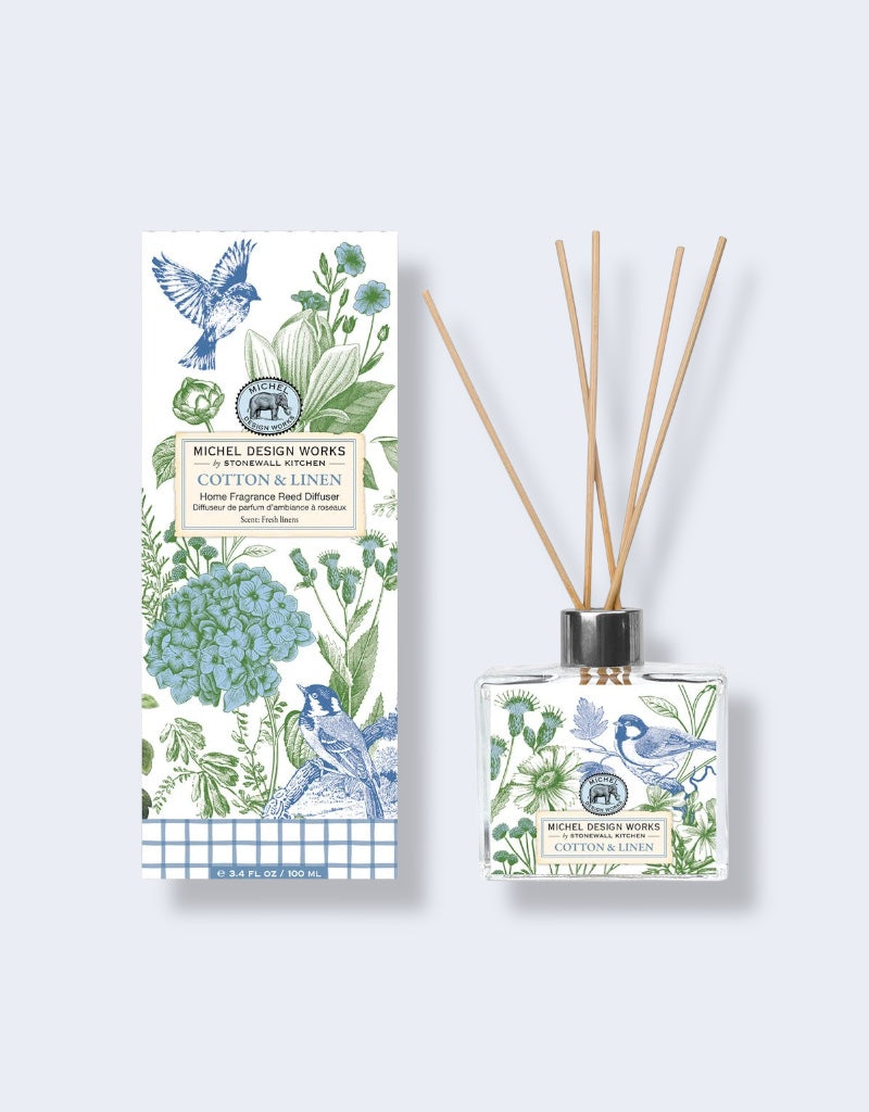 Fragrance Reed Diffuser in Cotton & Linen
