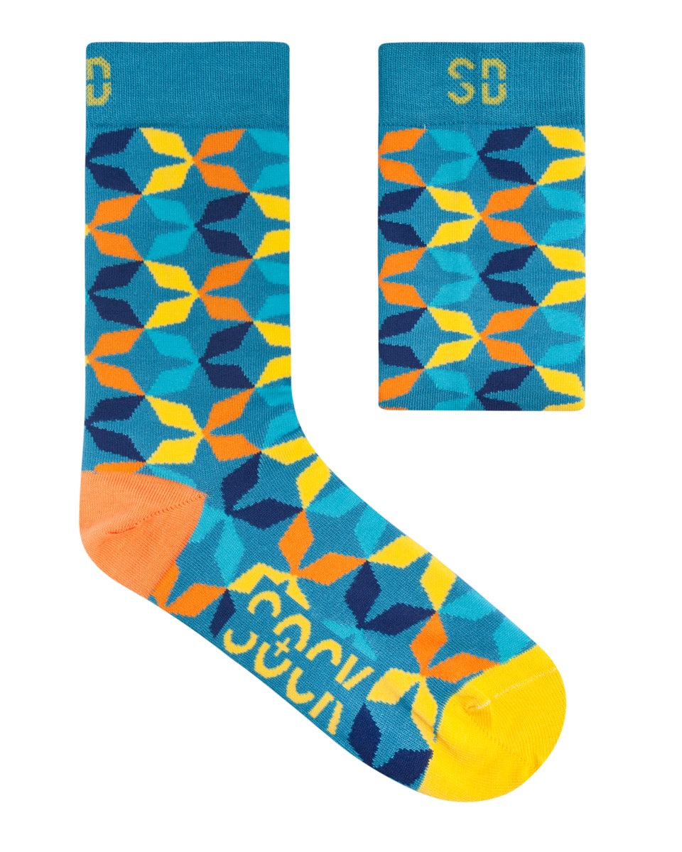 Bamboo Mosaic Socks