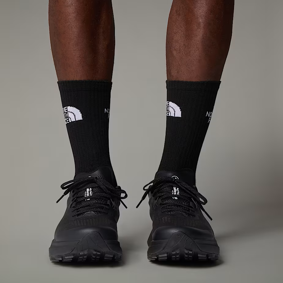Sport Cushion Crew Socks in TNF Black