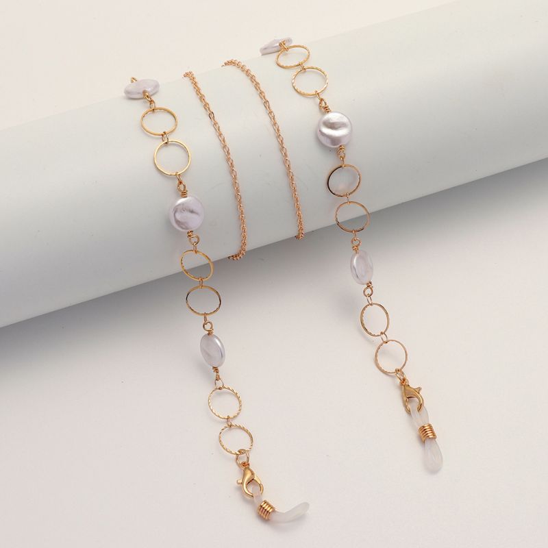 Gold / Pearls Glasses Chain