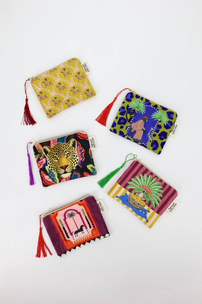 Coin Purse in Nile Leo