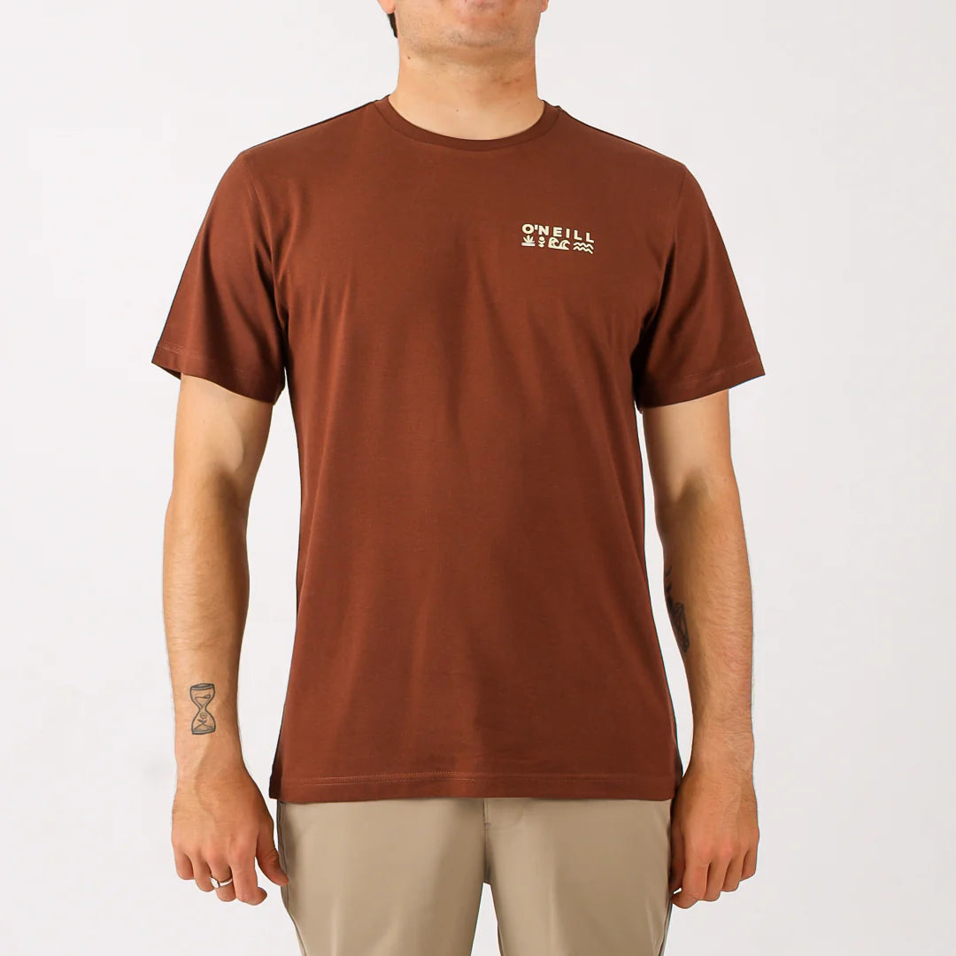 GLPHS SS Tee in Sumac Red