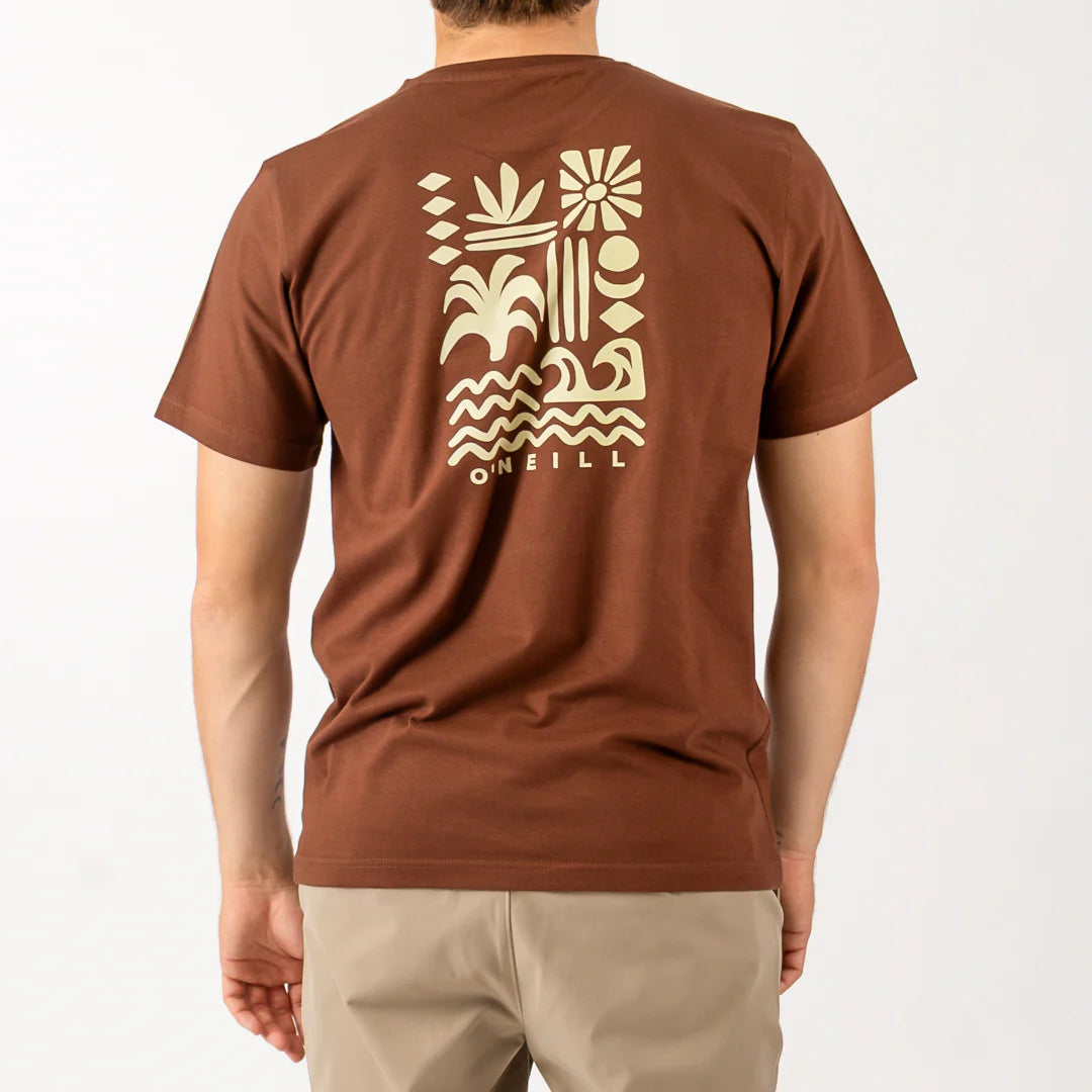 GLPHS SS Tee in Sumac Red