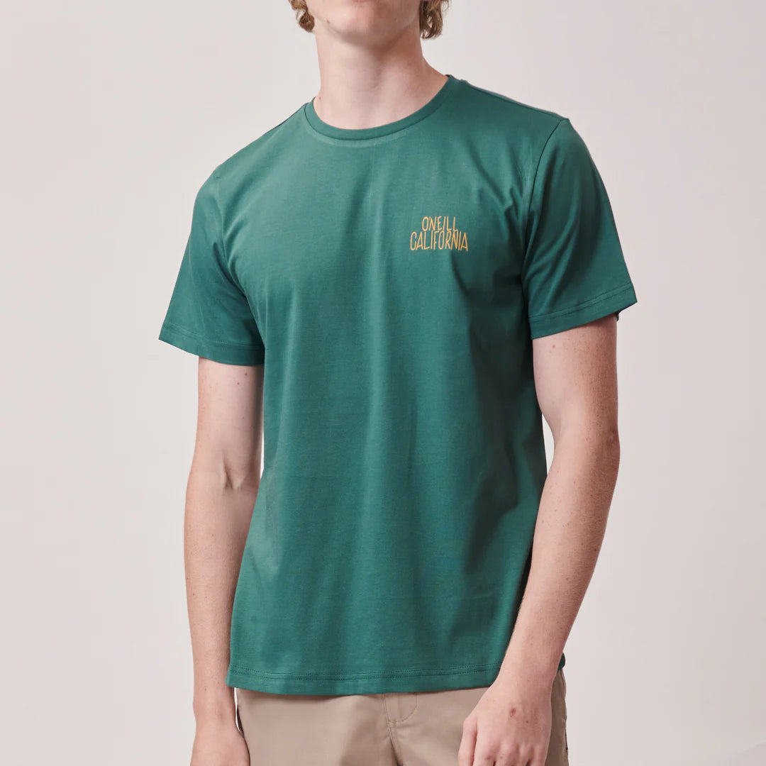 Marathon Tee in Night Green