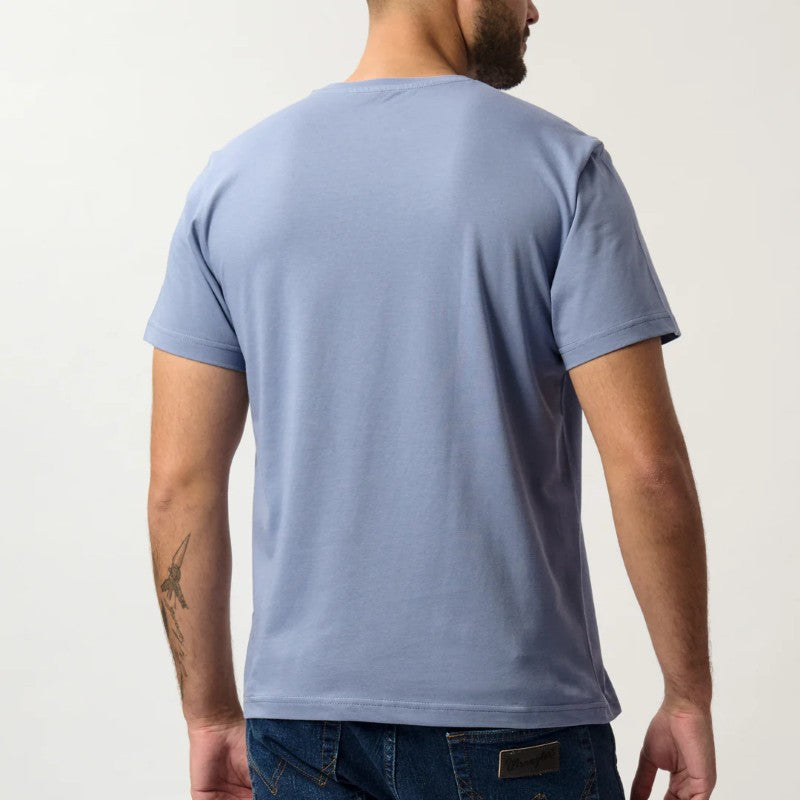 Marine Muse SS Tee in Folk Blue