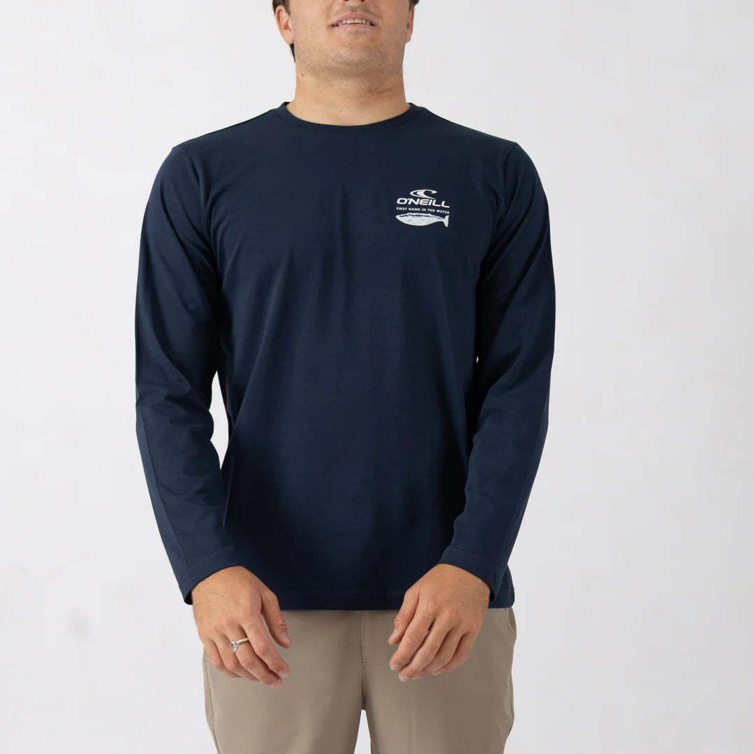 Moby LS Tee in Navy