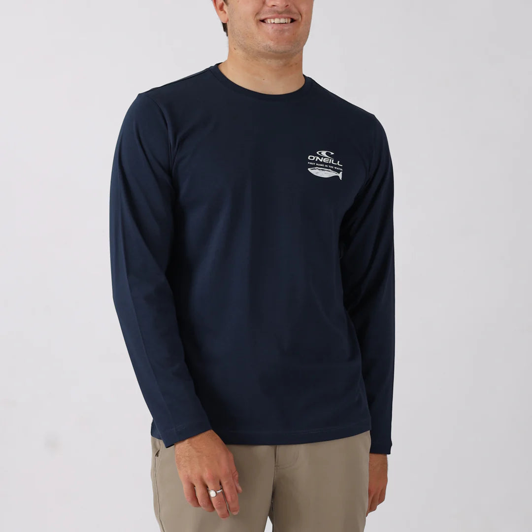 Moby LS Tee in Navy