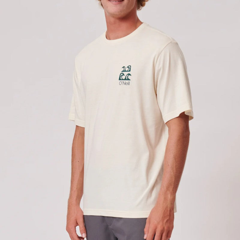 OG Scenic SS Tee in White Dune