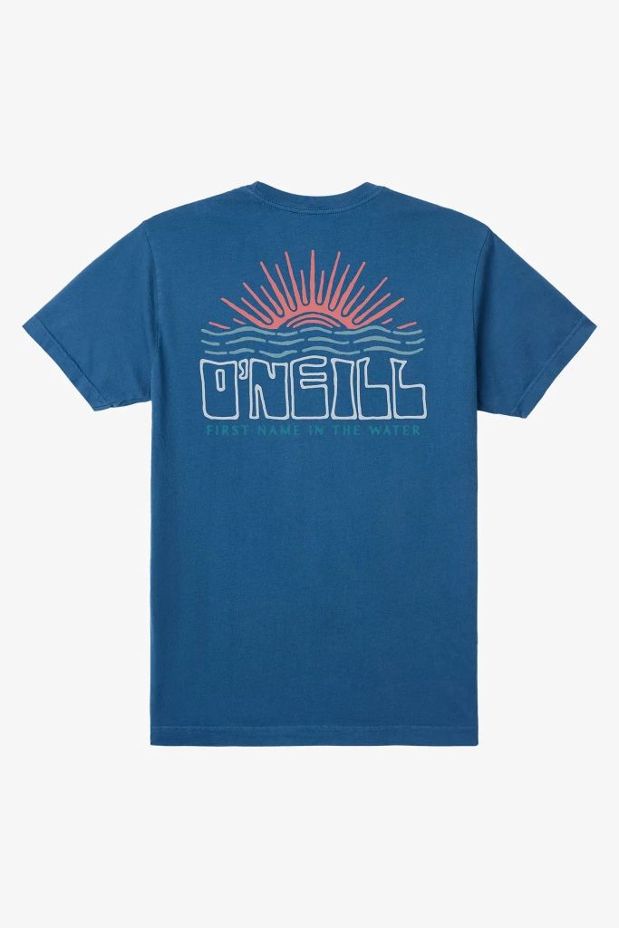 Ray & Waves SS Tee in Blue
