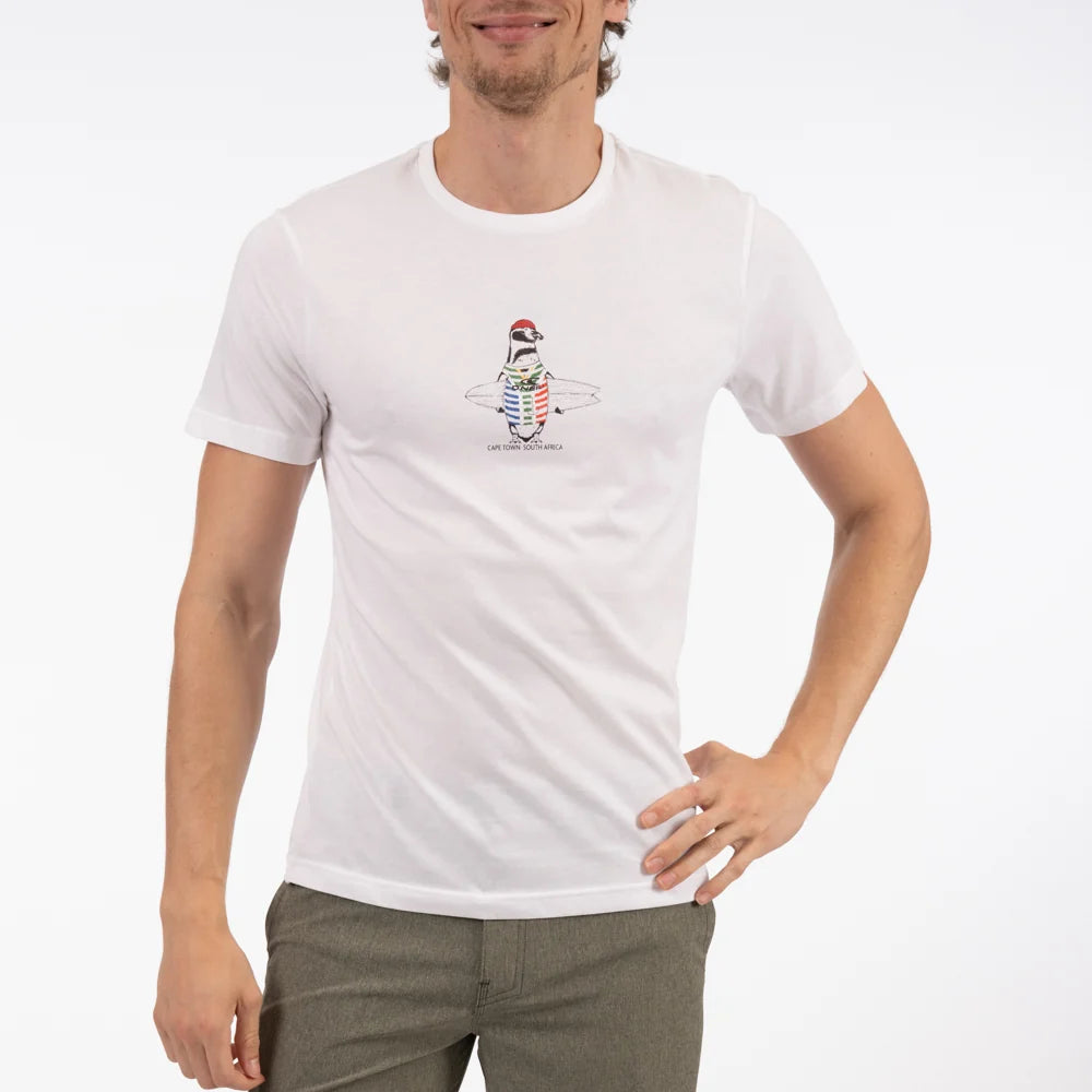 Saffa Ralfie SS Tee in White