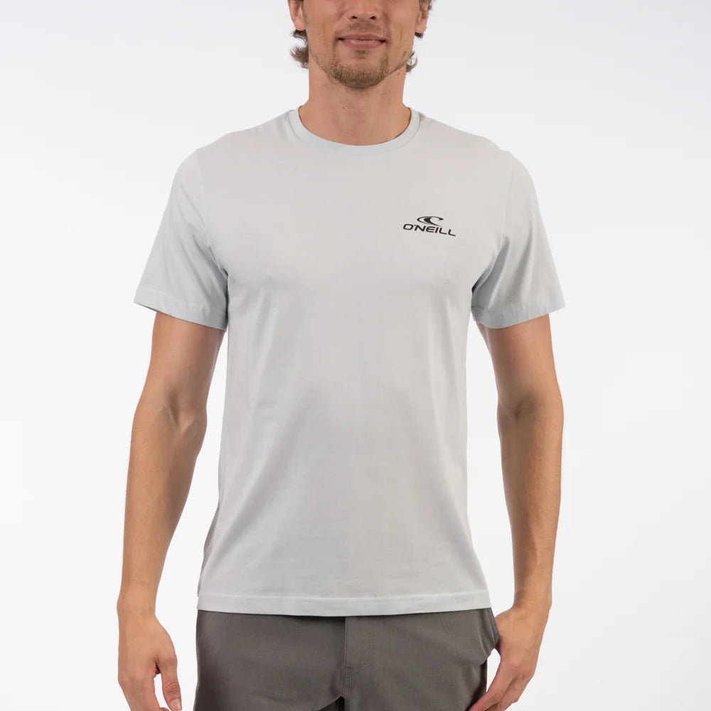 Shadow Surfer SS Tee in Angel Fall Blue