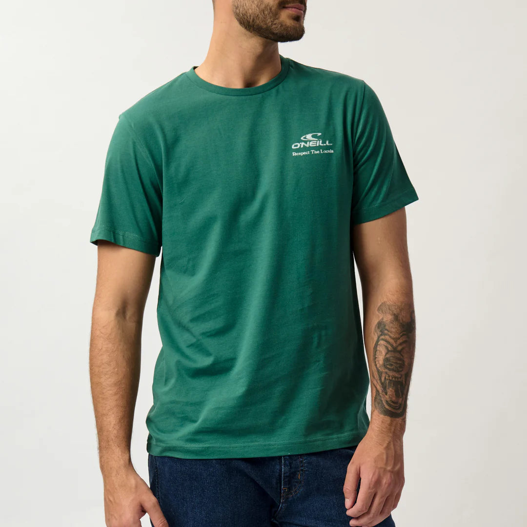 Ocean Giant Tee in Night Green