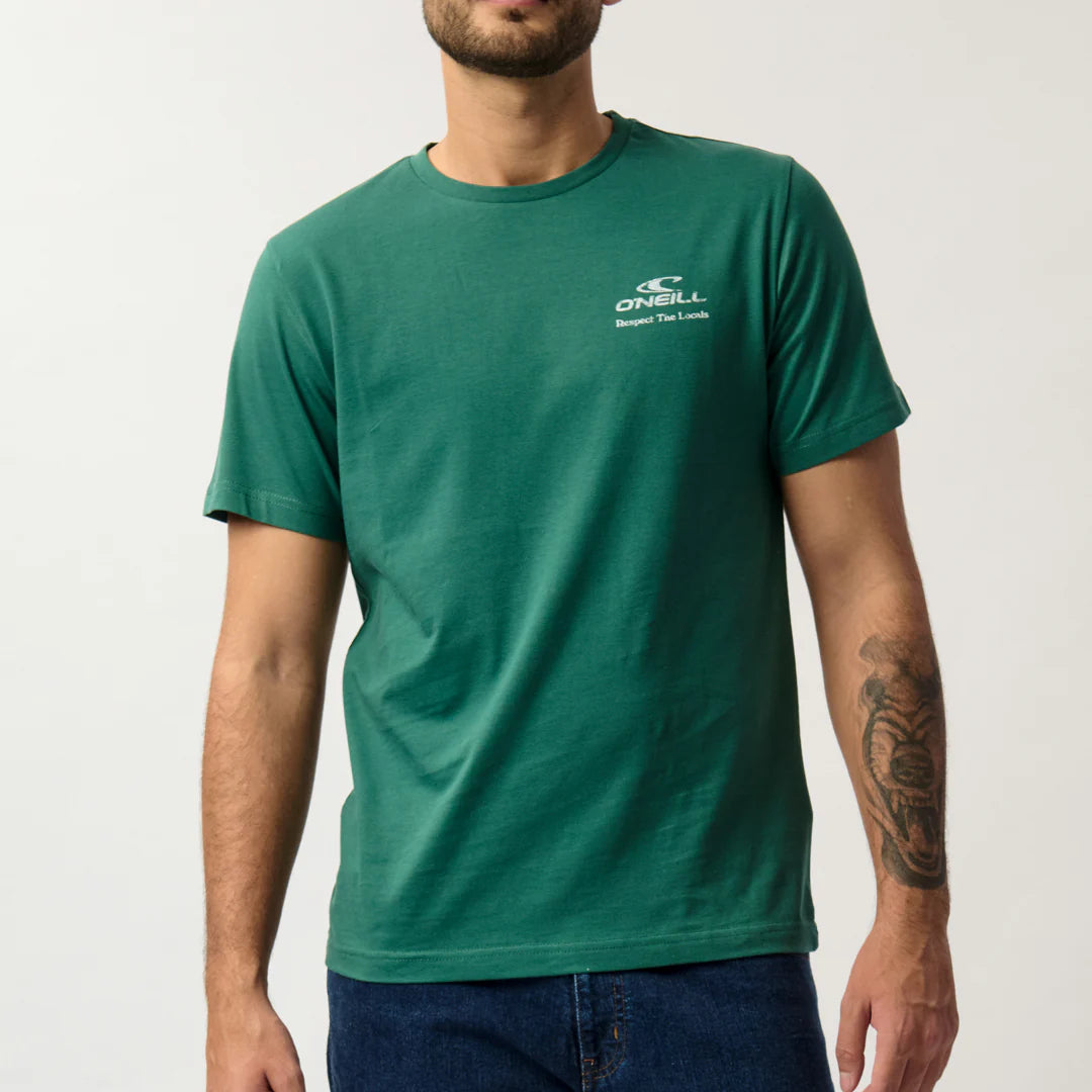 Ocean Giant Tee in Night Green