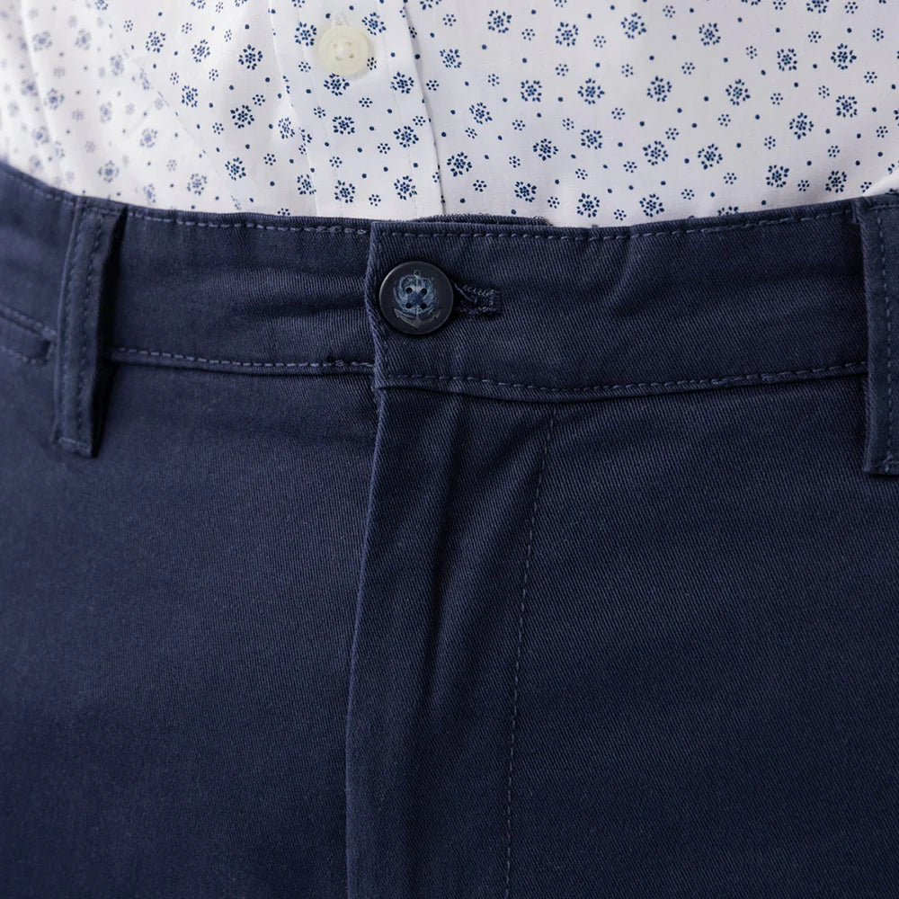 Classic Fit Navy Deck Pant