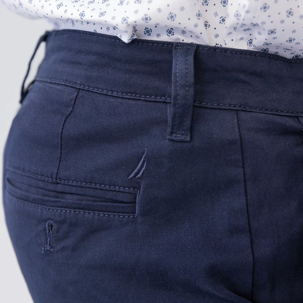 Classic Fit Navy Deck Pant